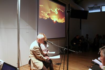 Un momento dell'incontro al LUX in ricordo di Fabio Saro