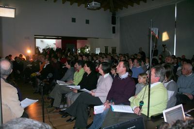 Un momento dell'incontro al LUX in ricordo di Fabio Saro