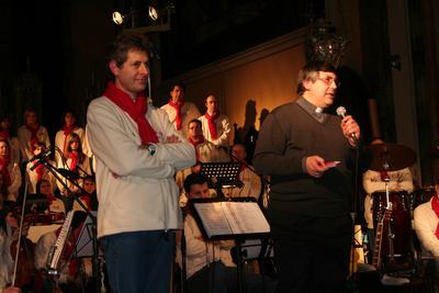 Ringraziamenti al termine del concerto multimediale