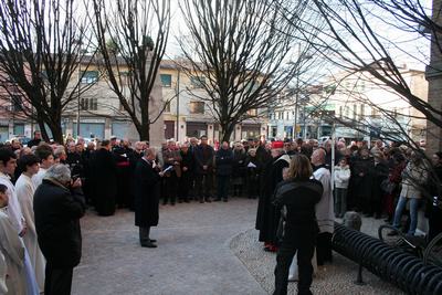 Inaugurazione del campanile restaurato