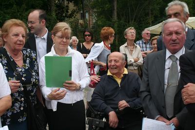 Un momento durantw l'inaugurazione del Centro don Vecchi ter