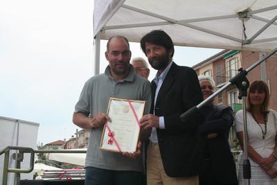 Un momento durantw l'inaugurazione del Centro don Vecchi ter