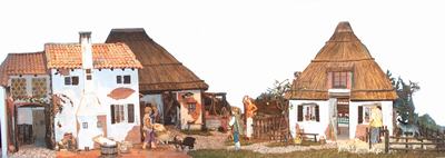 Immagine d'insieme del presepe