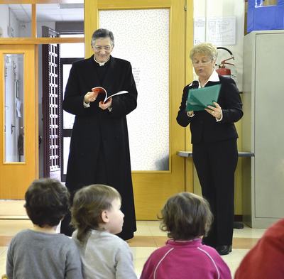 La visita del Patriarca Francesco Moraglia