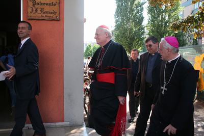Il Patriarca incontra i chierichetti