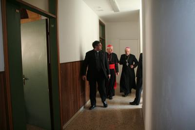 Il Patriarca incontra i chierichetti