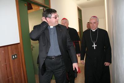 Il Patriarca incontra i chierichetti