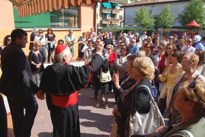 Il Patriarca visita il Germoglio