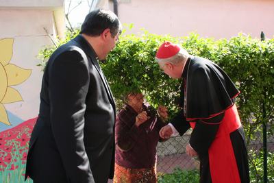 Il Patriarca visita il Germoglio
