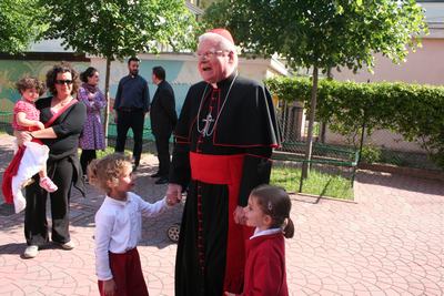 Il Patriarca visita il Germoglio