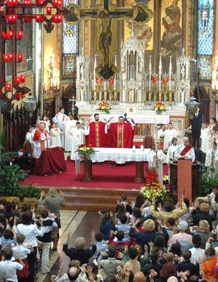 Santa Messa di Pentecoste per i ragazzi