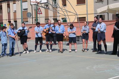 Il Patriarca incontra gli scout